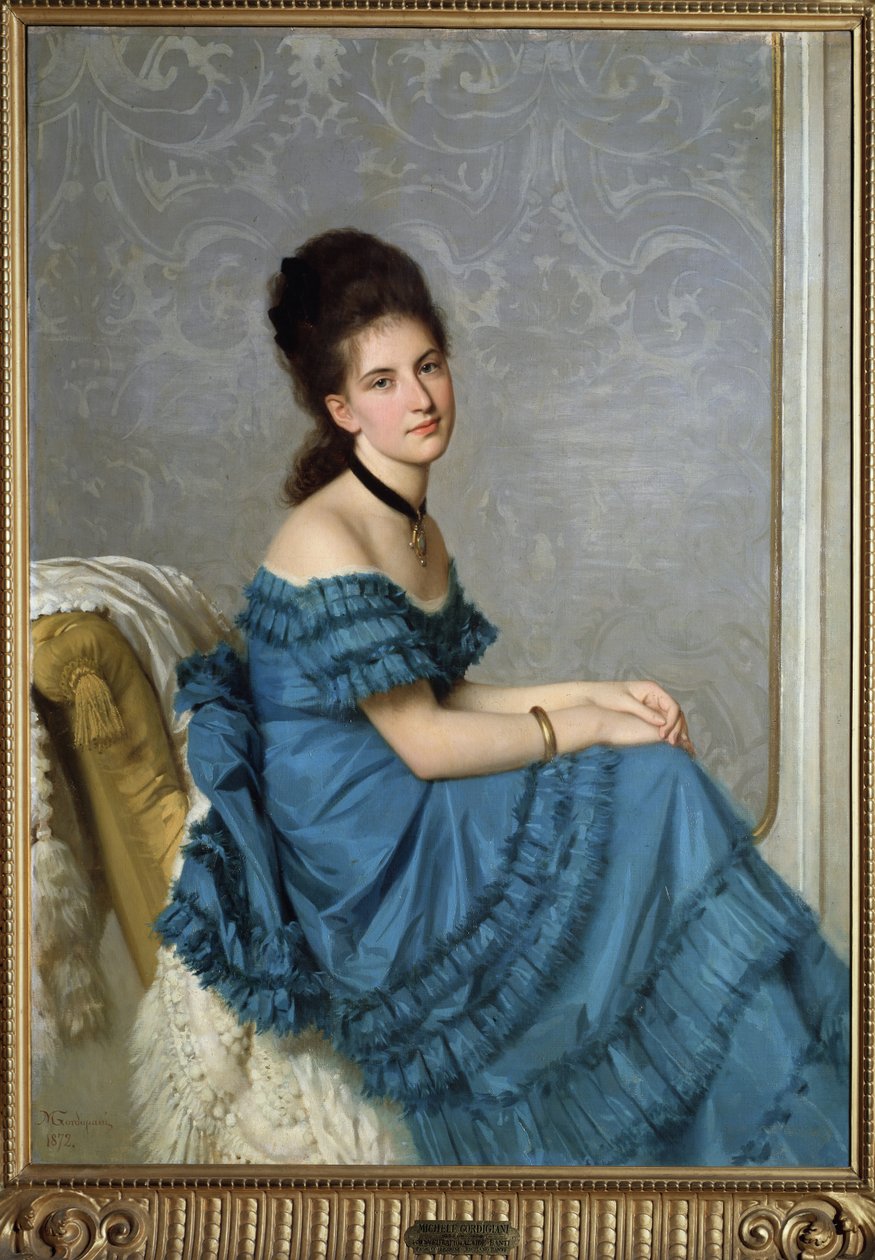 1872年のアライデバンティの肖像 作： ミケーレ・ゴルディジャーニ