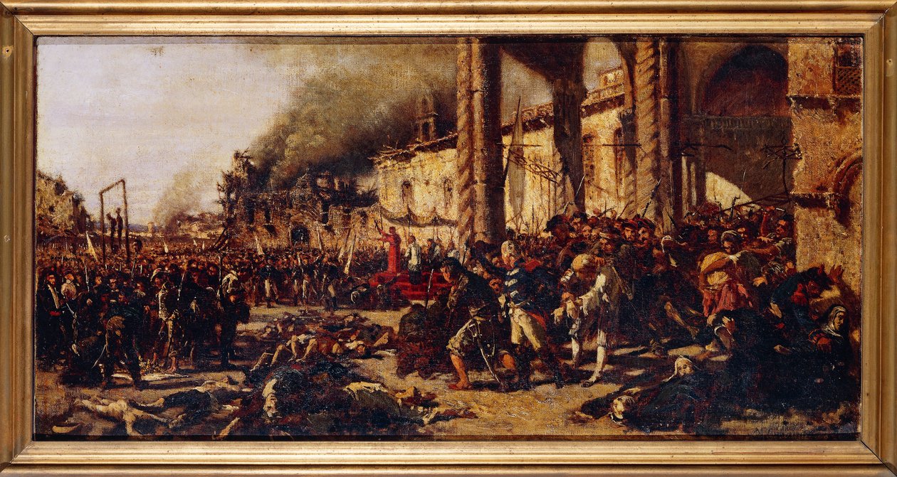 イタリア、ナポリ、アルタムラの惨殺事件 作： ミケーレ・カンマラノ