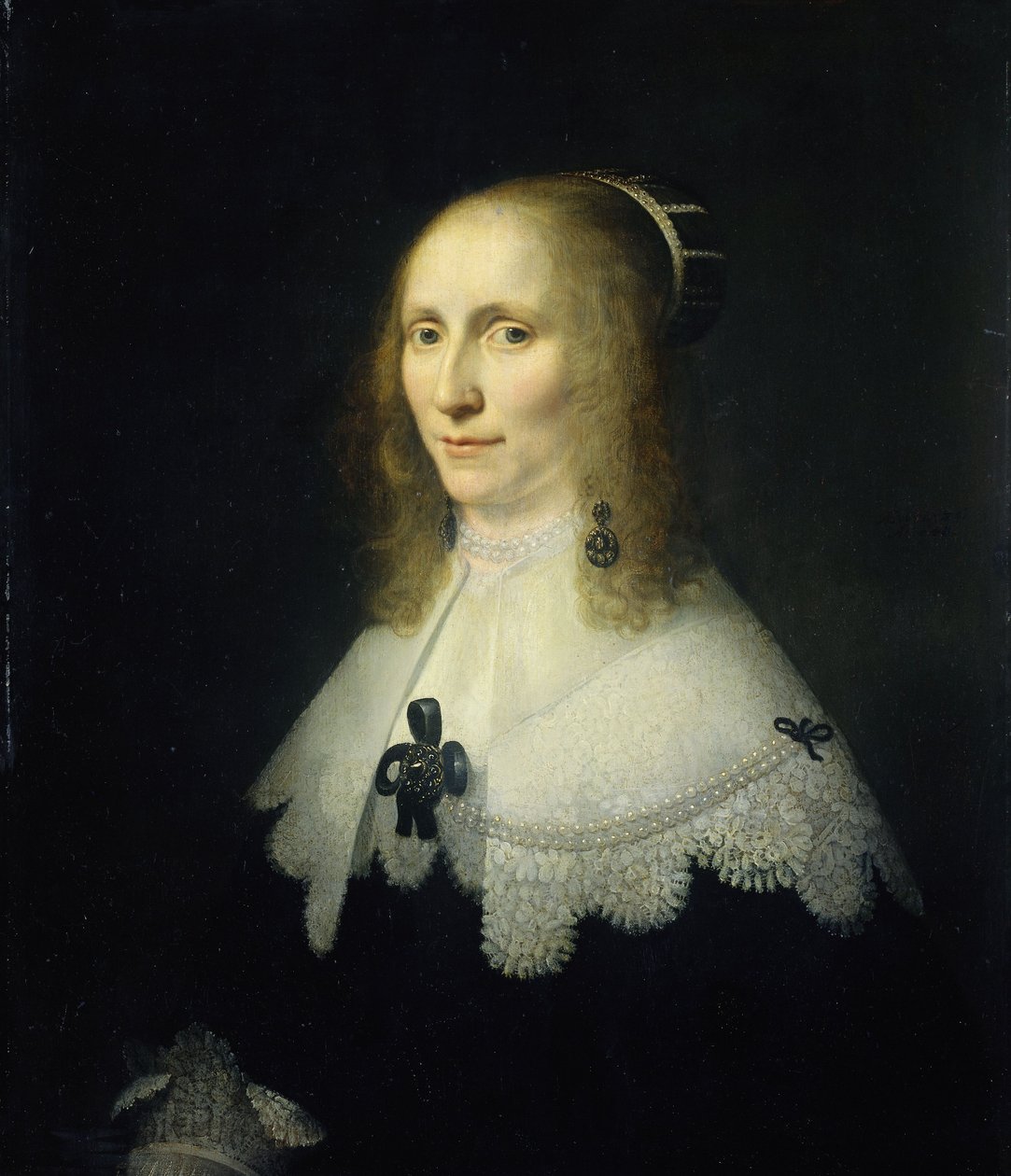 Cornelia Beding van Berkhoutの肖像 作： ミシェル・ヤンシュ・ファン・ミーレベルト