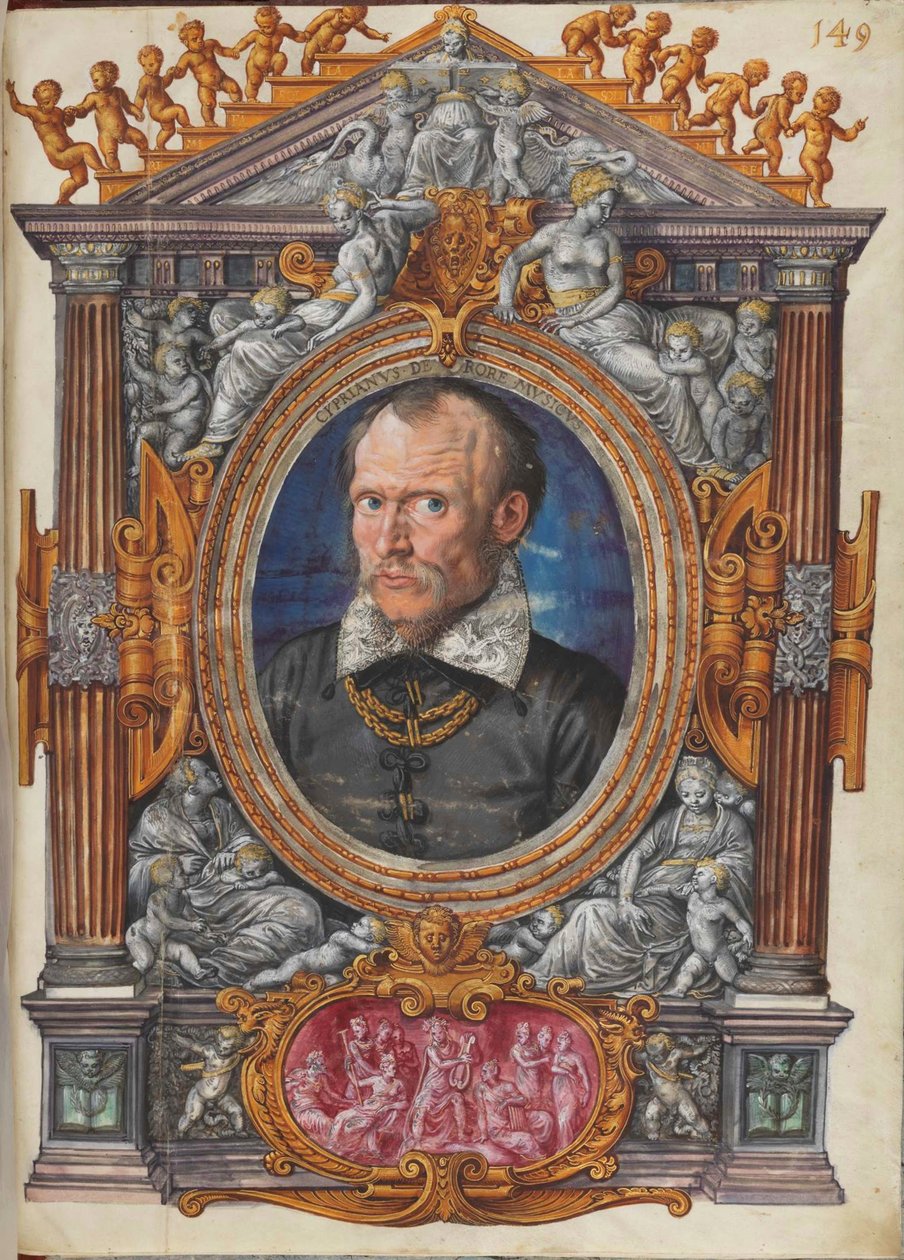 Cechsstimmige GradualiaのCipriano de Rore 151516-1565は、通常の元気、1559年頃を驚かせました。 作： メリヒ