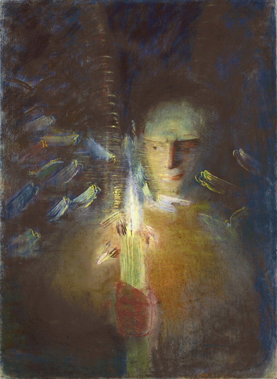 真実の部分 Ciurlionis、Mikalojus Konstantinas (1875-1911)。 紙にパステル、サイズ: 91x66.8 作： MikalojusKonstantinasČiurlionis
