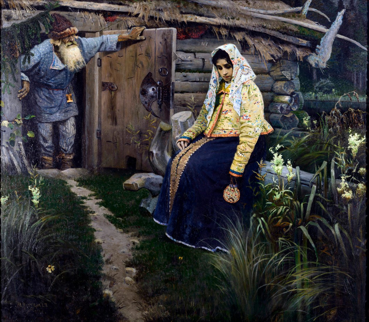 The Love Potion par Nesterov, Mikhail Vasilyevich (1862-1942) 作： ミハイル・ヴァシリエヴィチ・ネステロフ