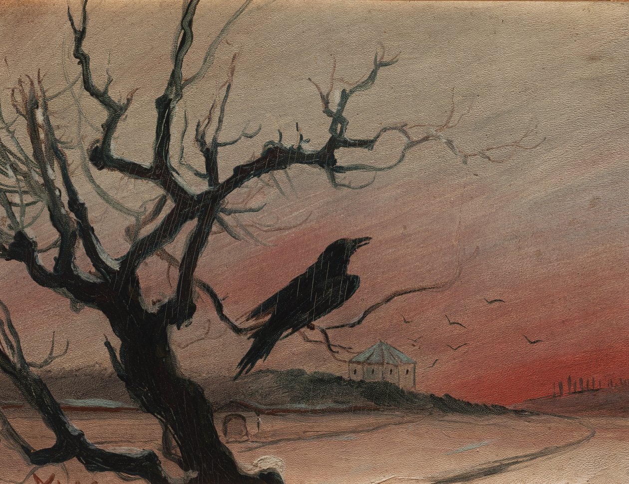 カールシュテインのカラス、1882 作： ミコラス・エール