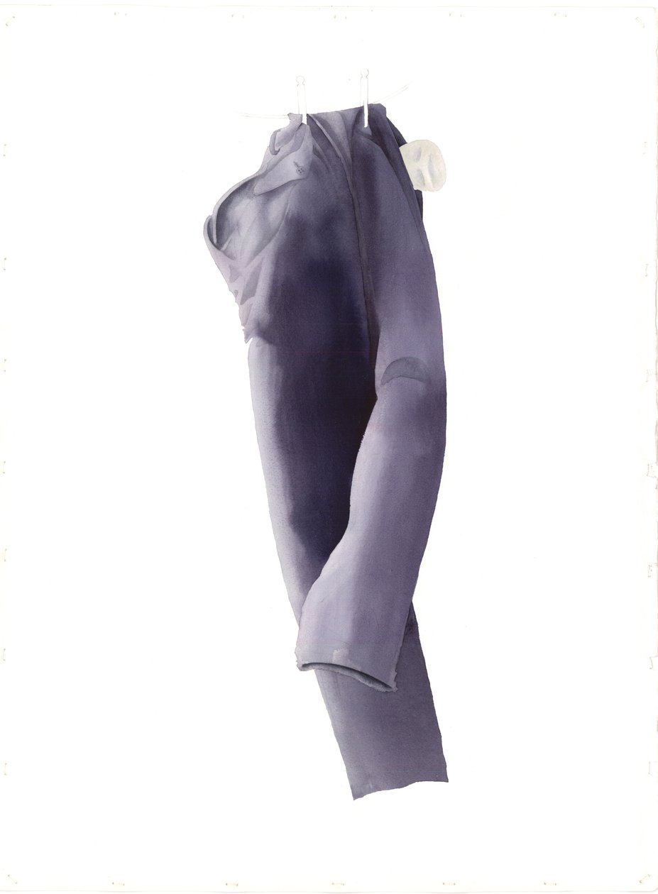 Larky Tiree Trousers、2004（紙にトイレ） 作： マイルズコンテンポラリーアーティストシスルスウェイト