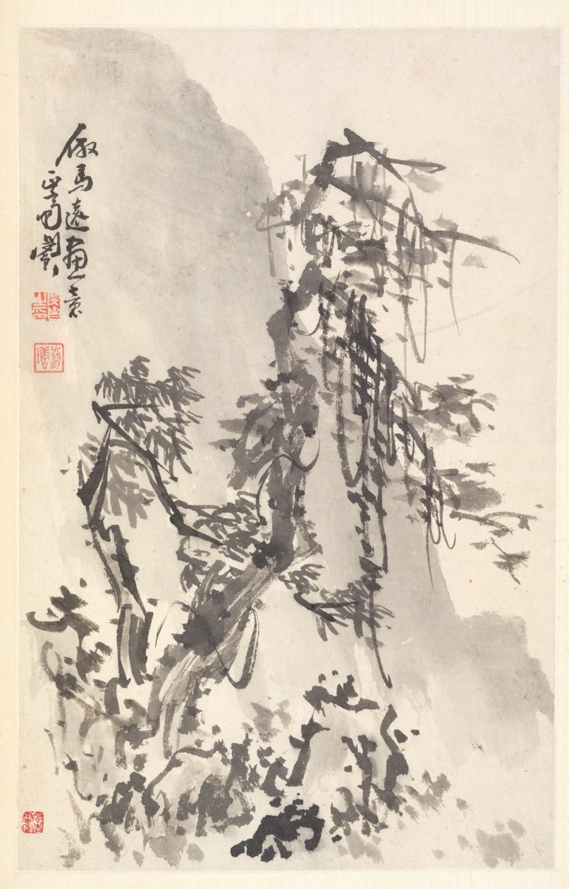 馬元のマナーの風景、1788年。 作： ミンジェン