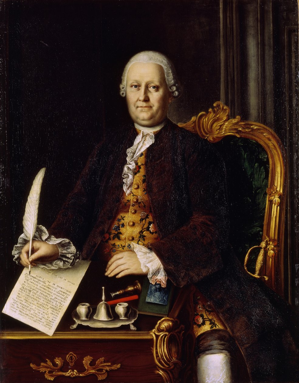 Sava Yakovlevich Yakovlev 1713-1784、1767年の肖像 作： ミナ・コロコリニコフ