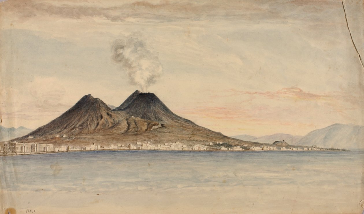 ベスビオ火山 作： 鉱夫キルボーン・ケロッグ