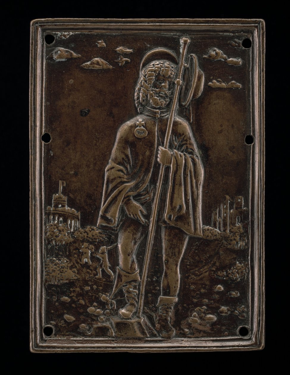 Saint Rochus Roche、15 世紀後半から 16 世紀初頭。 作： モダーノ