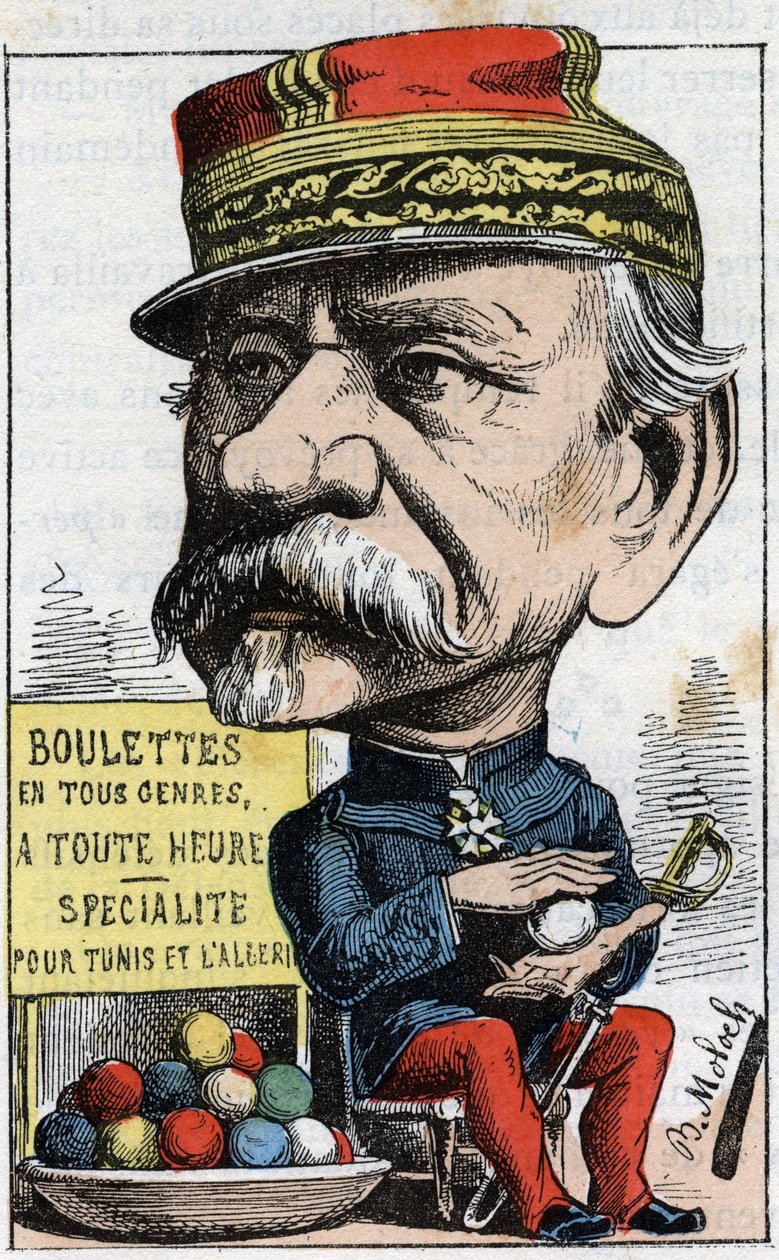 ジャン・ジョセフ・フレデリック・アルベール・ファール（1816-1887）のポートレート、フランスの軍人で、1870年に将軍に任命され、陸軍大臣を務めた 作： ジャガーノート