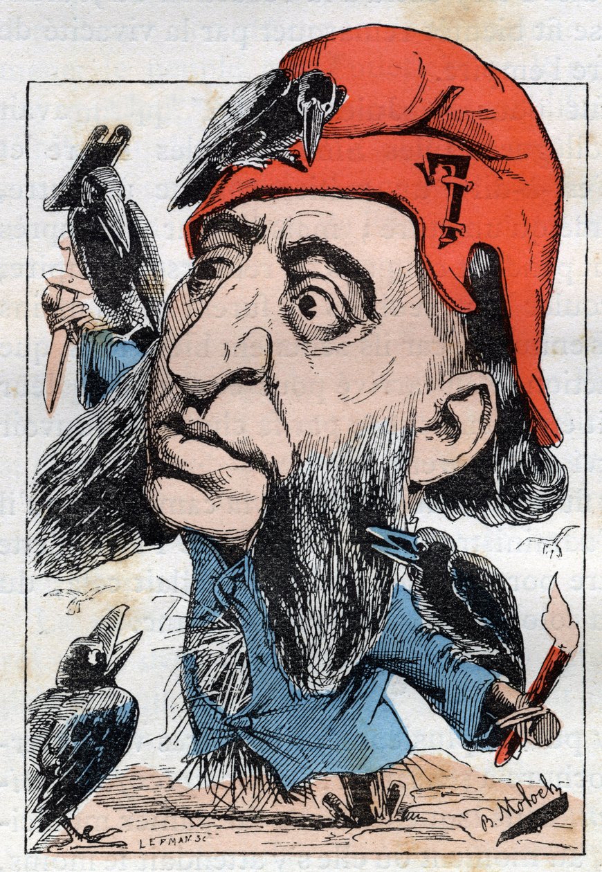 フランスの政治家、ジュール・フェリー（1832-1893）の肖像 作： ジャガーノート