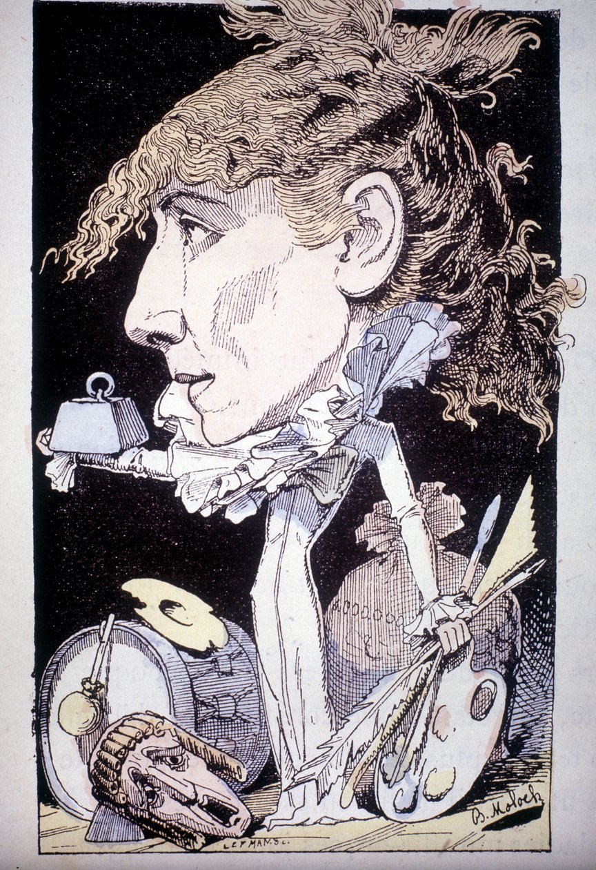 ヘンリエット・ロシン・ベルナール、別名サラ・ベルナールの漫画 作： ジャガーノート