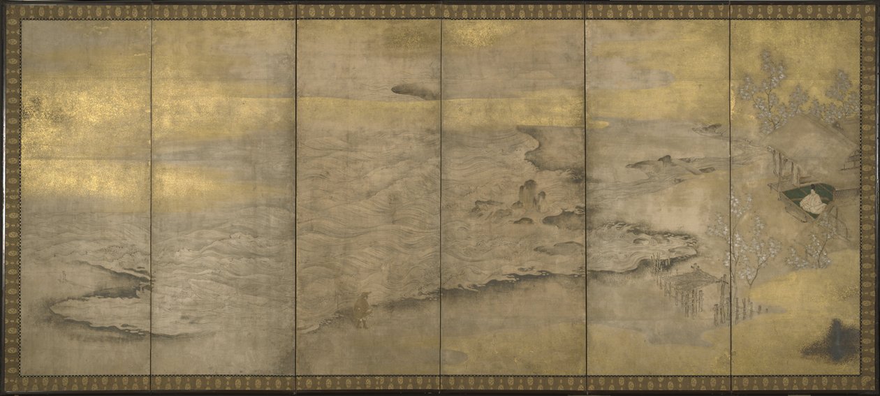 沖ノ島の亡命天皇 作： 桃山時代
