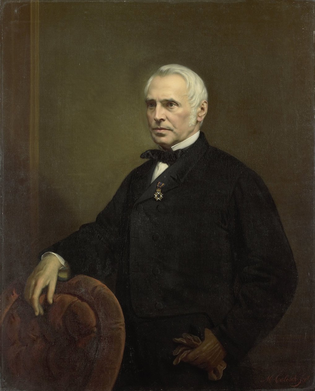 Cornelis Outshoorn (1810-75)。 エンジニアと建築家 作： モリッツ・カリッシュ