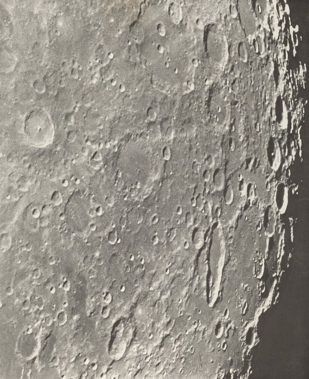 月の写真 Blancanus - Tycho - Schiller,1899 （写真） 作： モーリッツ & ピュイズー ピエール アンリ (1855-1928) ローウィ