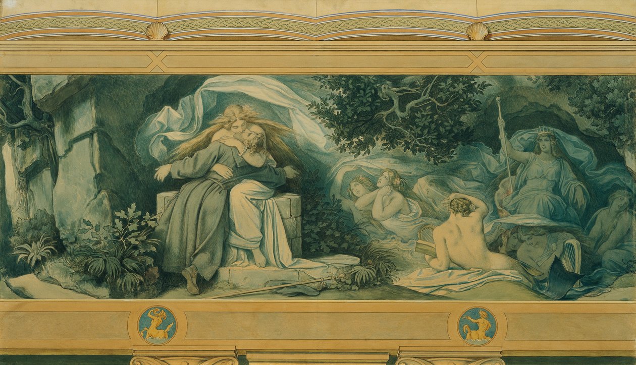 The Beautiful Melusine: X. Finding Again 作： モーリッツ・ルートヴィヒ・フォン・シュヴィント