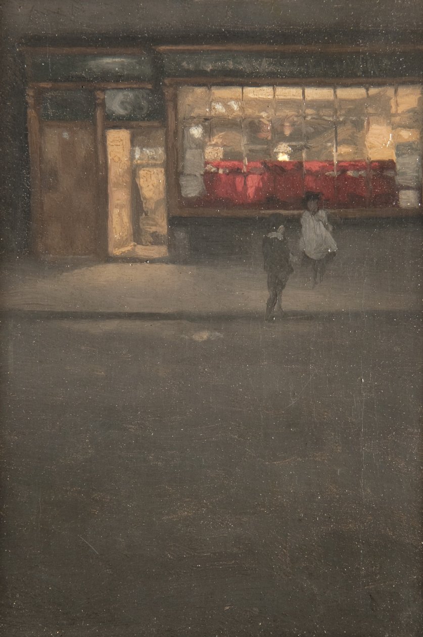 チェルシーの小さなお店、1884-87年 作： モーティマールディントンメンペス