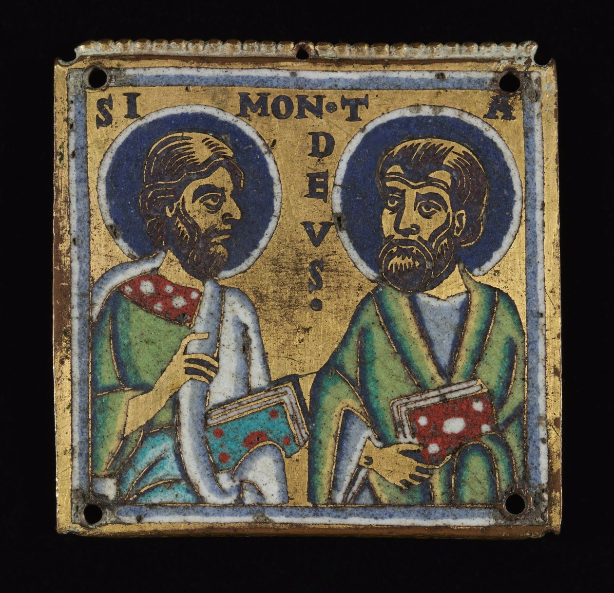 プラーク：Simon and Thaddaeus、c.1160 作： もさんスクール