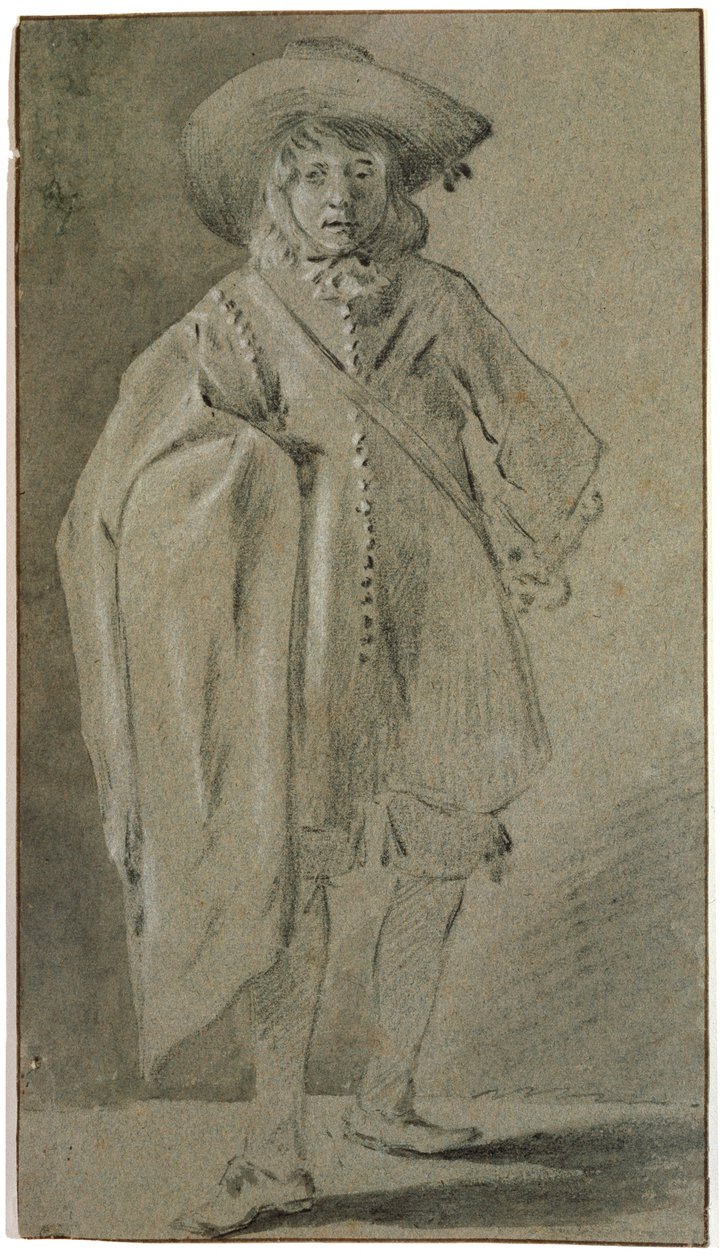 自画像、1660年代 作： モーゼス・テル・ボルチ