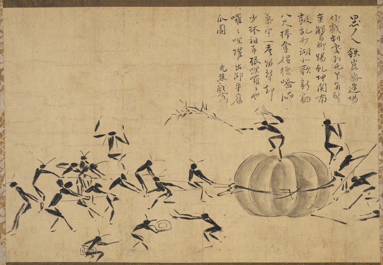 昆虫の祭典、1600 年代から 1800 年代。 作： もつりん城人