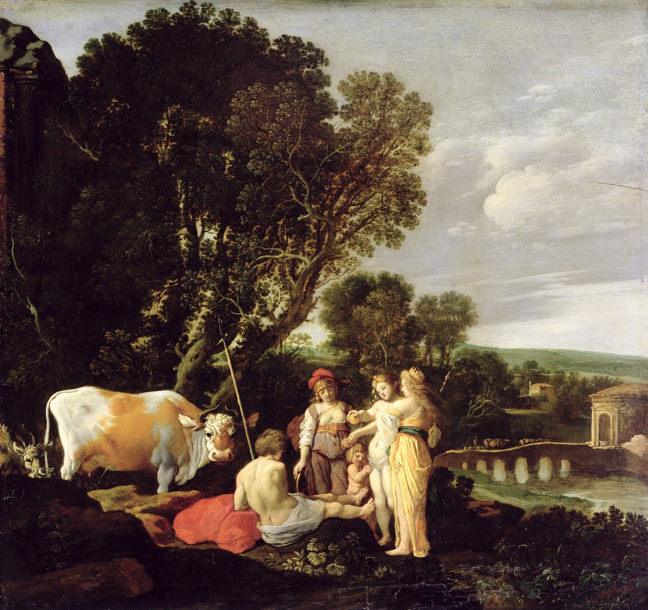 パリの判決、1626 作： MoysesまたはMoses Matheusz。ヴァン・ユッテンブローク