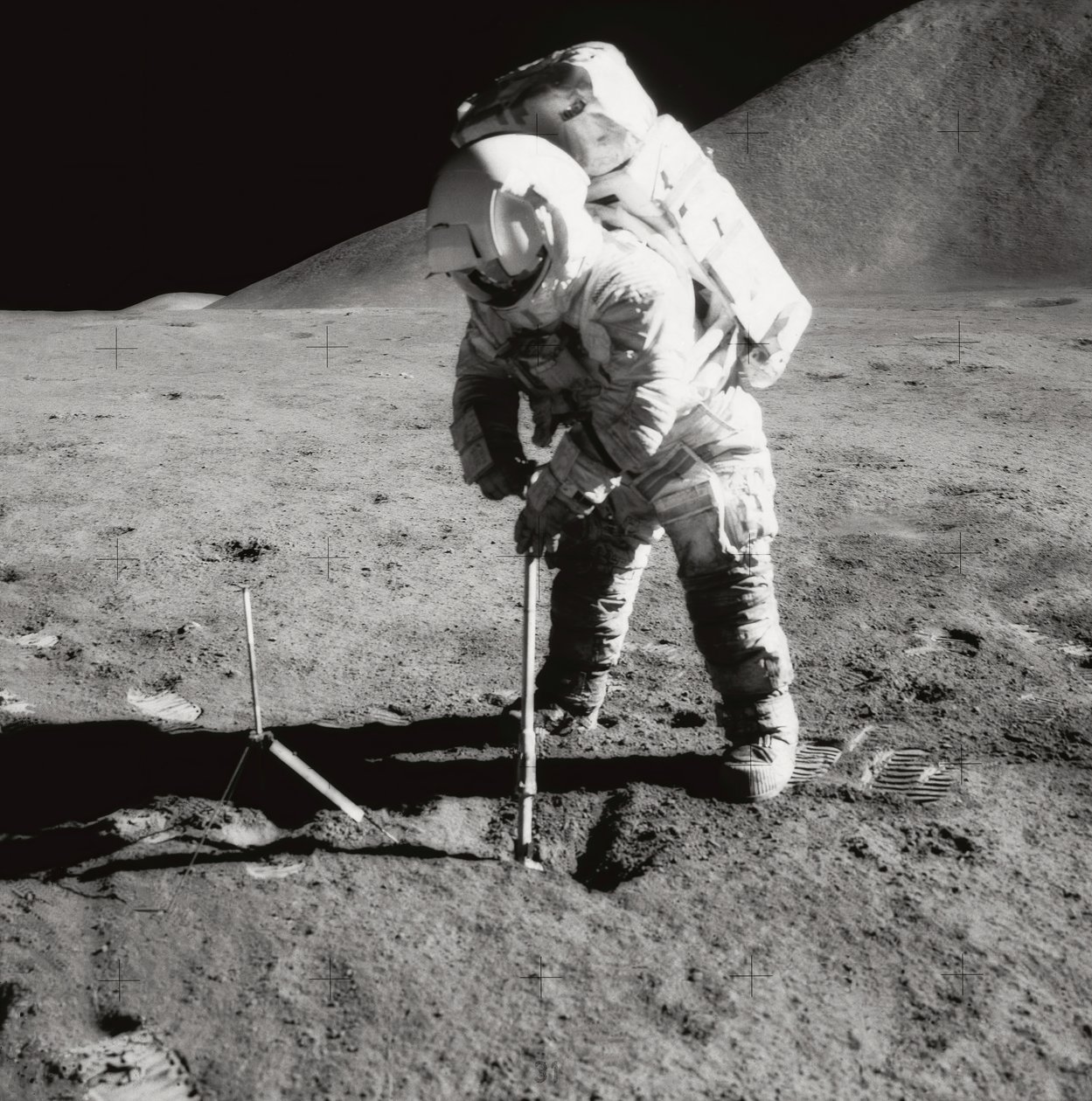 アポロ 15 号 - NASA、1971 年。 作： NASA画像