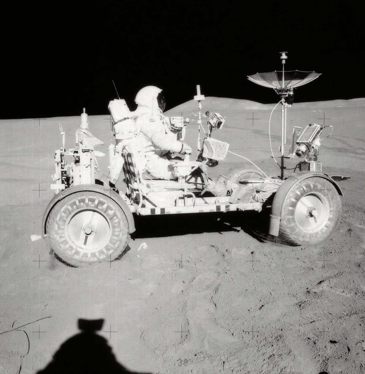 アポロ 15 号 - NASA、1971 年。 作： NASA画像