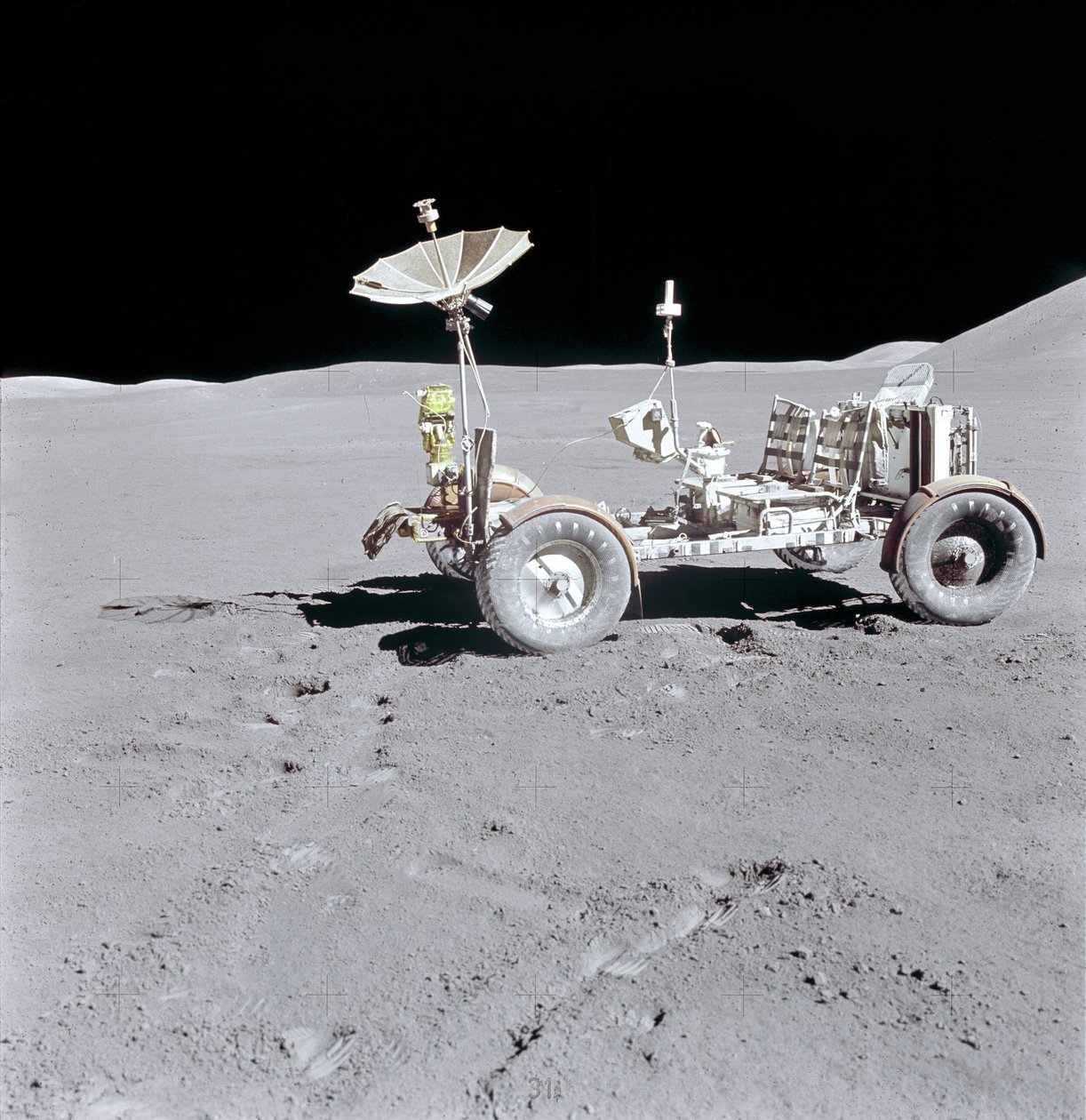アポロ 15 号 - NASA、1971 年。 作： NASA画像