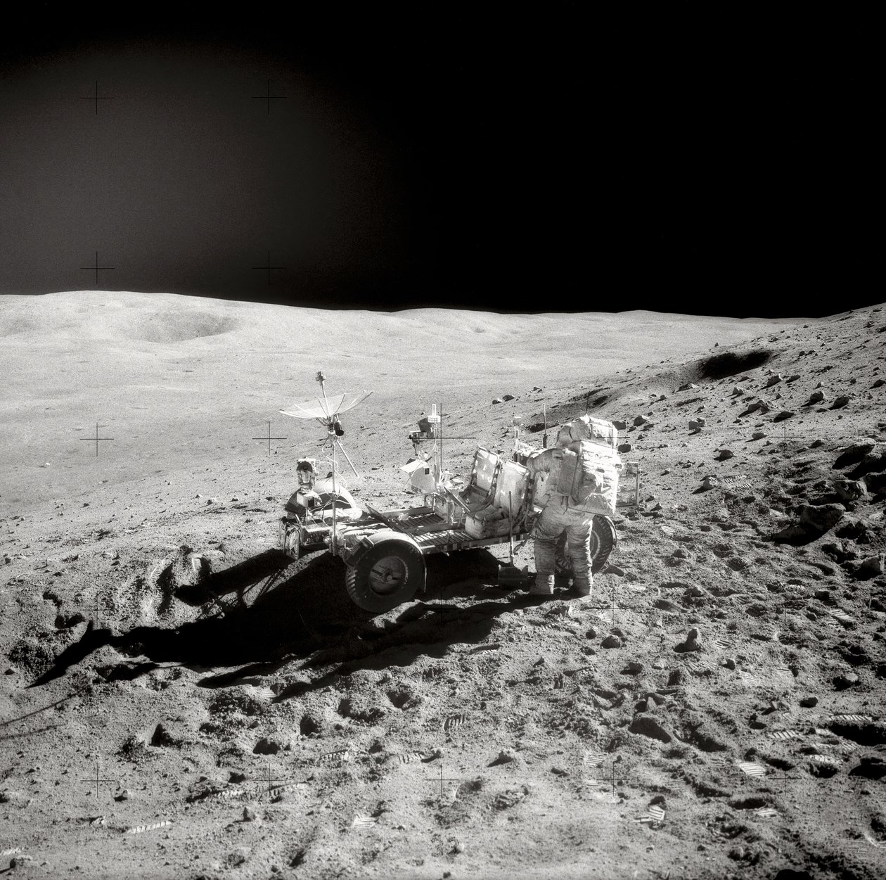 アポロ 16 号 - NASA、1972 年。 | NASA画像
