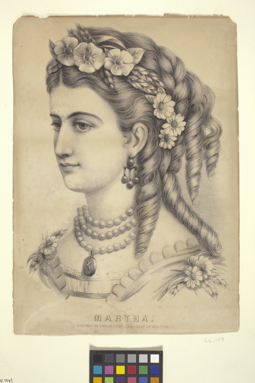 Marta (litografia) 作： N. and Ives JM (1824 95) Currier