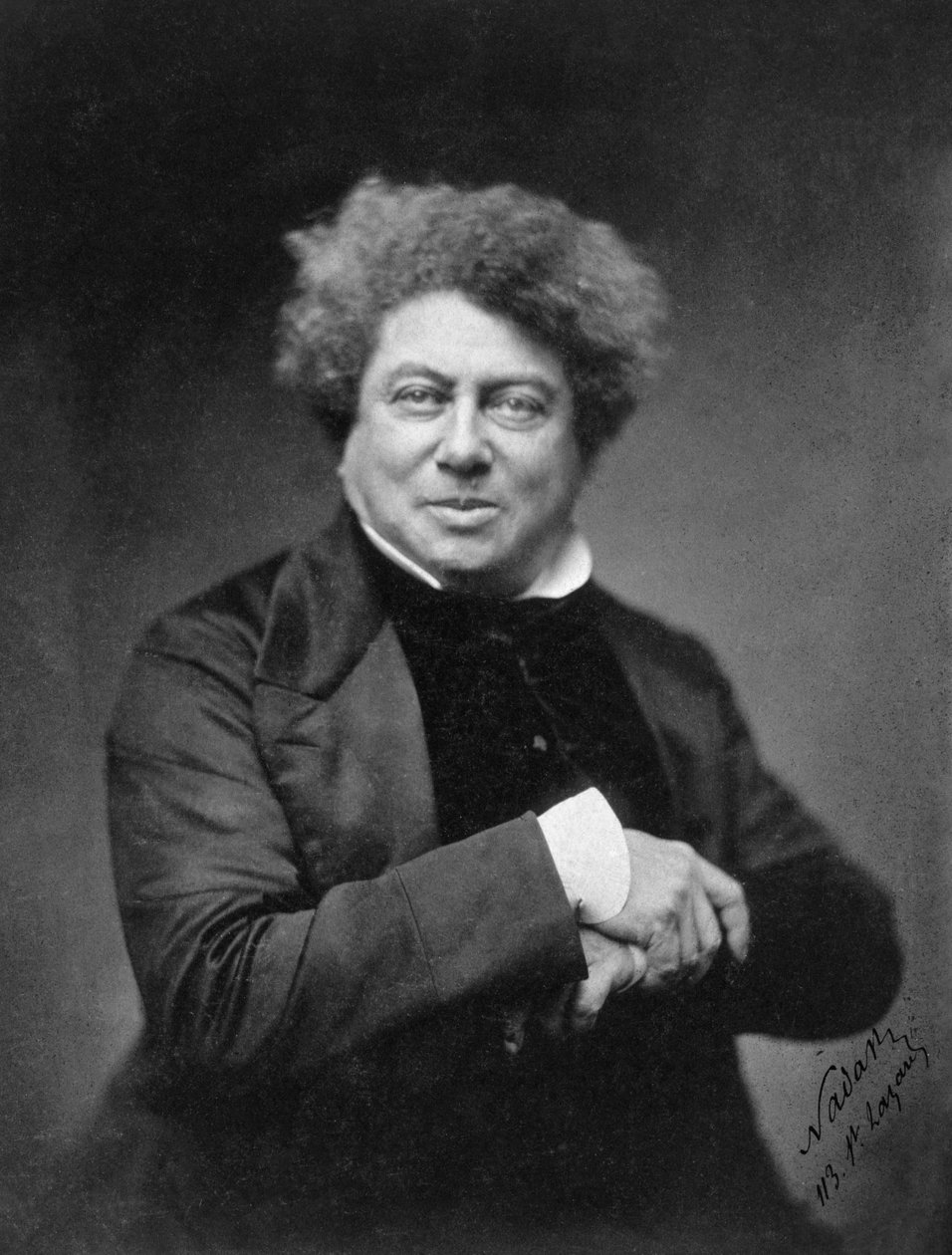 アレクサンダー・デュマ・ペール（1802-1870） 作： ナダール