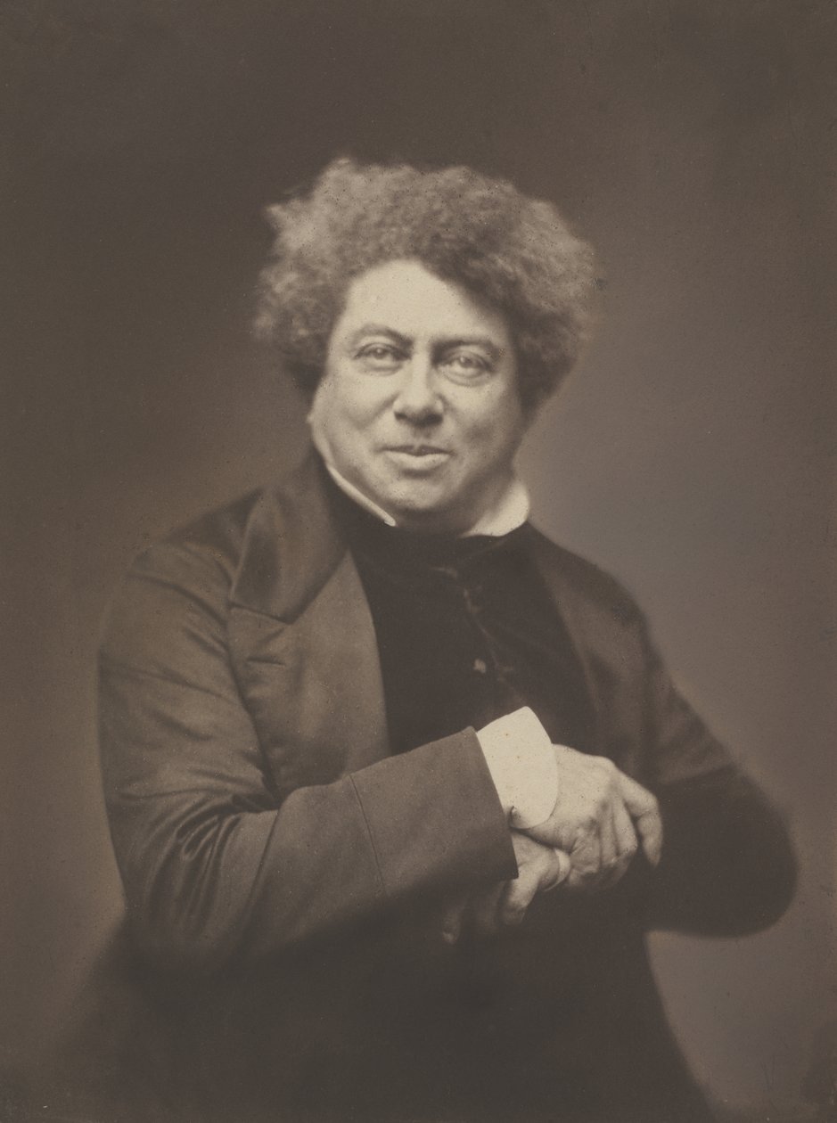 アレクサンドル・デュマの父 (1802-1870) 作： ナダール