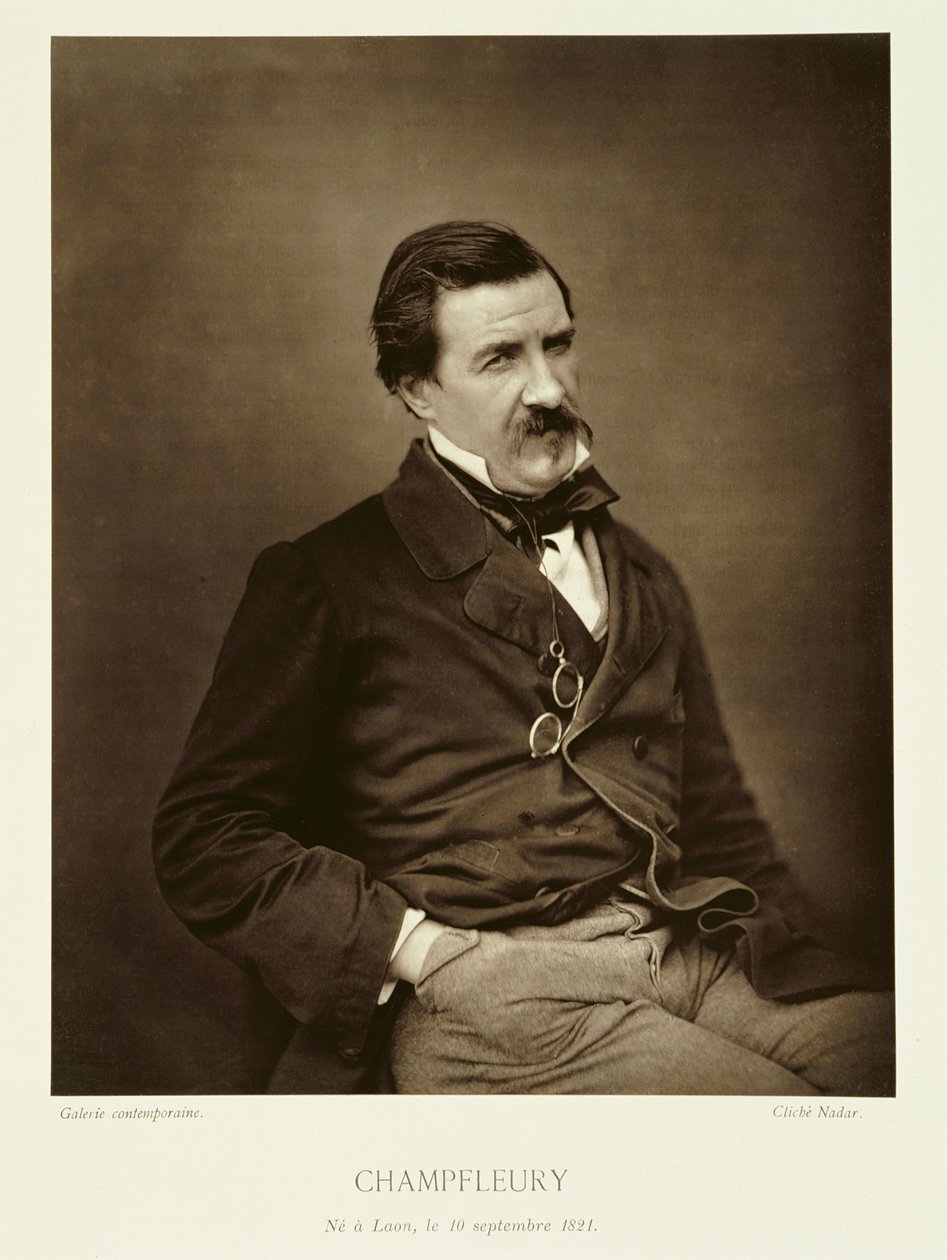 ジュール・フランソワ・フェリックス・ハッソン、「シャンフルーリー」（1821-89）、「Galerie Contemporaine」、1874-78年 作： ナダール