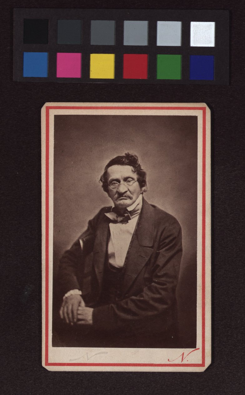 モーリッツ・ゴットリープ・サフィール（1795-1858）、作家、ジャーナリスト、風刺作家 作： ナダール