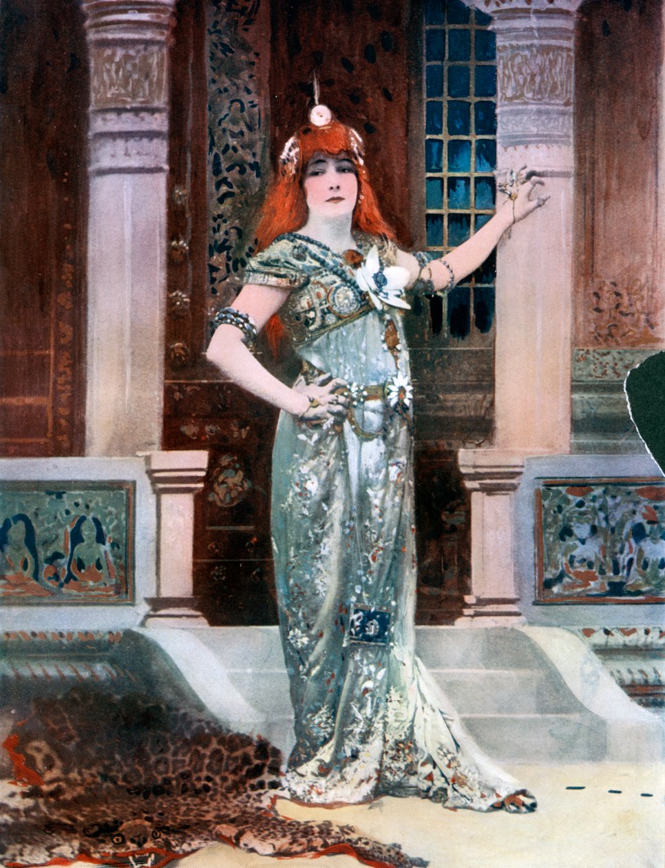 Isolde、c1902としてサラベルナール。 作： ナダール