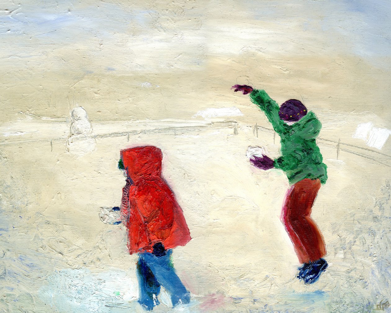 雪！ 2014年 作： ナンシーモニスチャラランブー