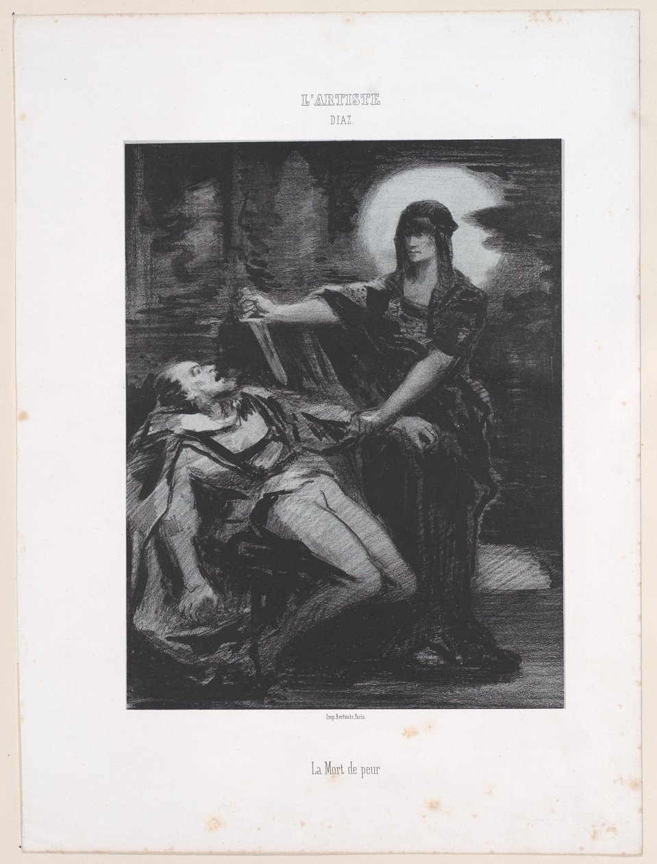 恐怖の死, 1830-76., 1830-76. 作： Narcisse Virgile Diaz de laPeña