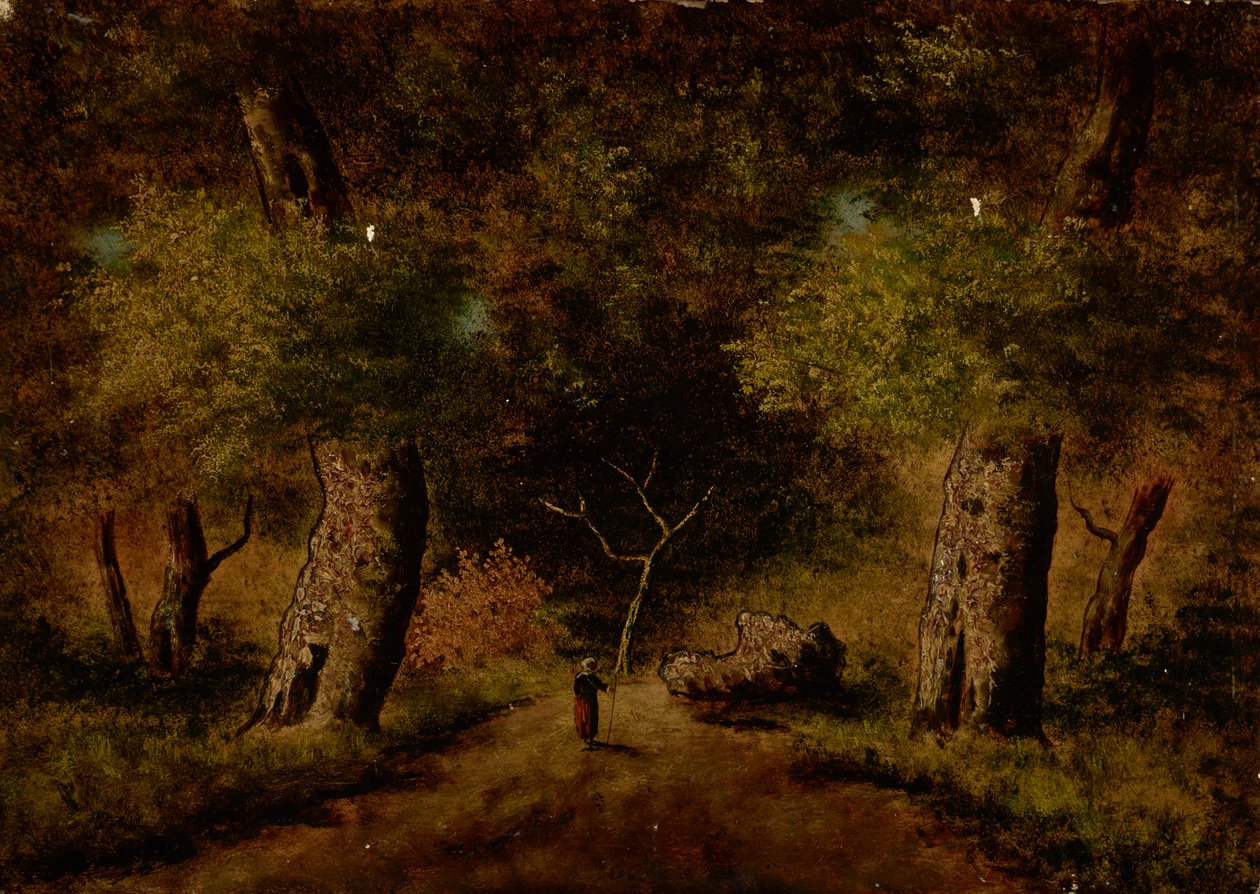 風景 作： Narcisse Virgile Diaz de laPeña