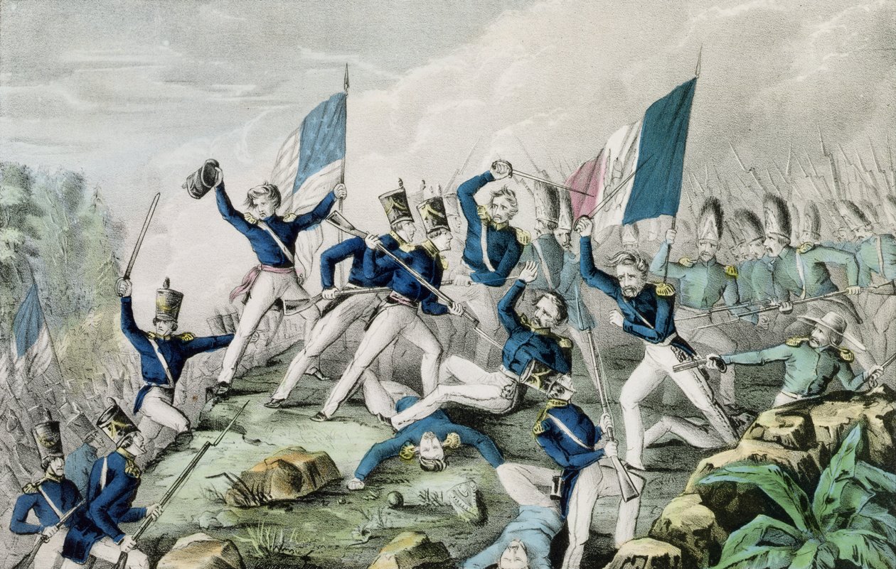 セロゴルドの高原の嵐、1847年 作： ナサニエル・キュリア