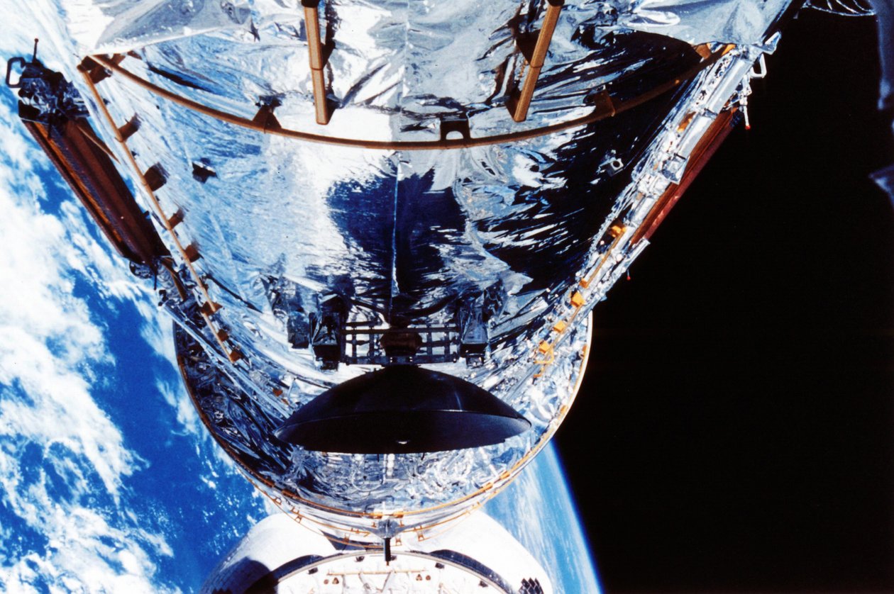 ハッブル宇宙望遠鏡。 NASAの写真。 作： 全米航空宇宙局全米航空宇宙局