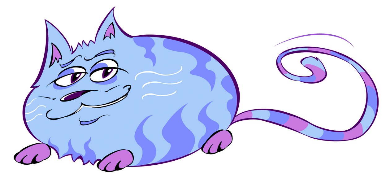 カービーキャット-似顔絵 作： ニール・オズボーン