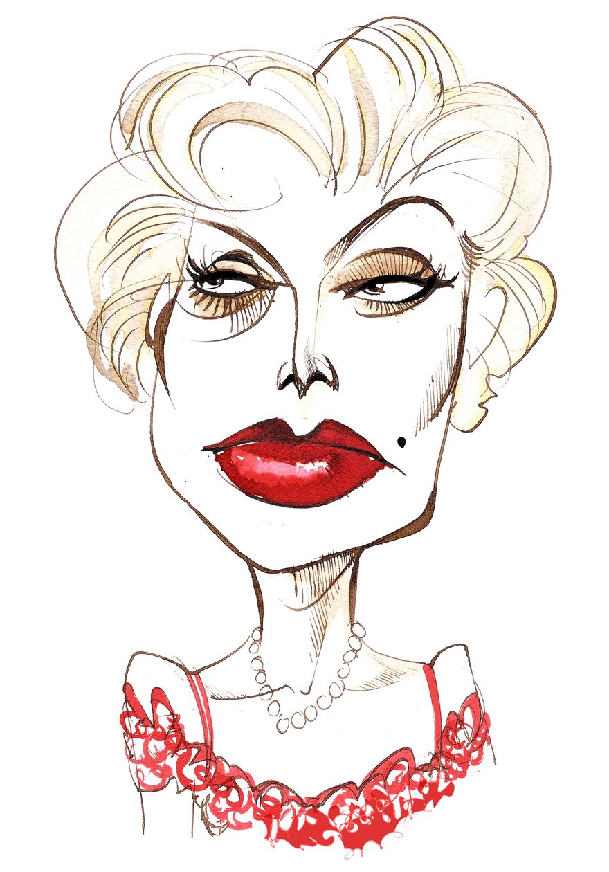 Zsa Zsa Gabor、ハンガリー系アメリカ人女優1917年2月6日〜2016年12月18日 作： ニール・オズボーン