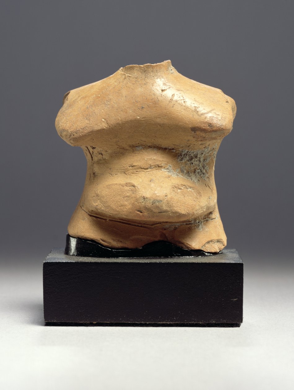 断片図、テッサリア、紀元前6000年頃（テラコッタ） 作： 新石器時代