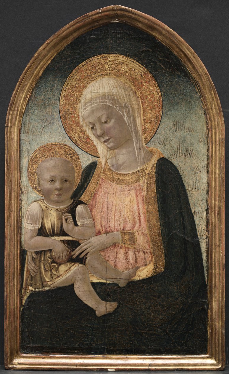 聖母子像、1460年頃 作： ネリ・ディ・ビッチ