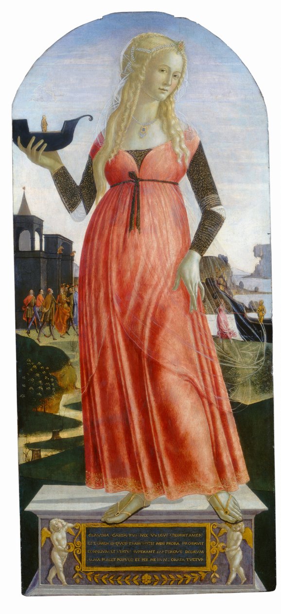 クラウディア・キンタ、c。 14901495。 作： Neroccio de Landi