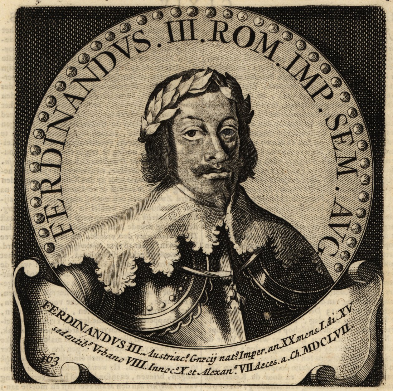 神聖ローマ皇帝フェルディナント3世。