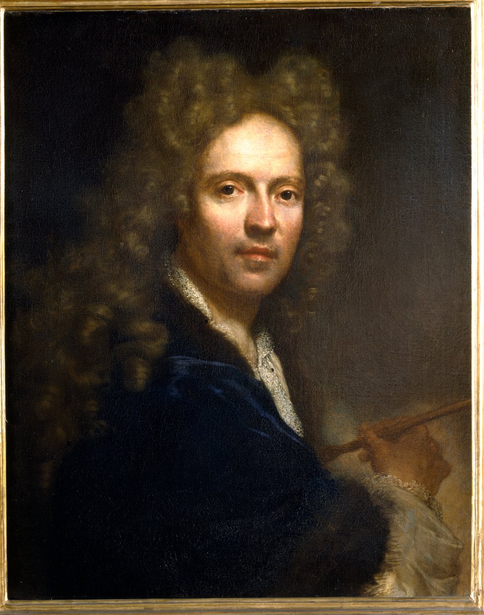 自画像、c.1695 作： ニッコロ・カッサーナ