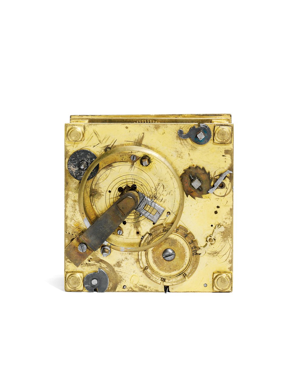 エリザベス私は印象的な水平置き時計、c.1590-1600を刻印しました 作： ニコラス・ヴァリン
