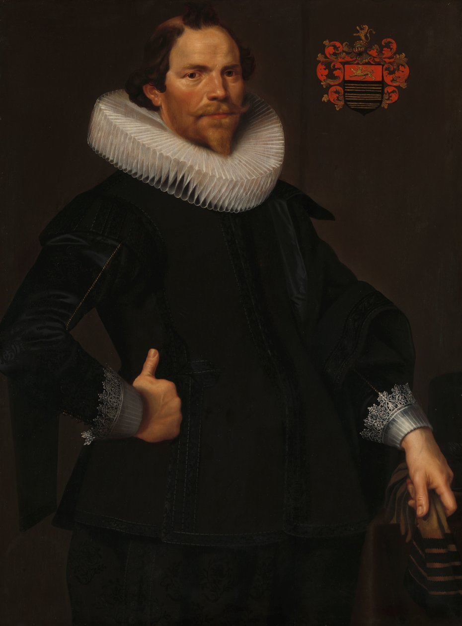 ピーター・ヴァン・ソンの肖像 (c. 1590-1654) 作： Nicolaes Eliasz Pickenoy（に帰属）