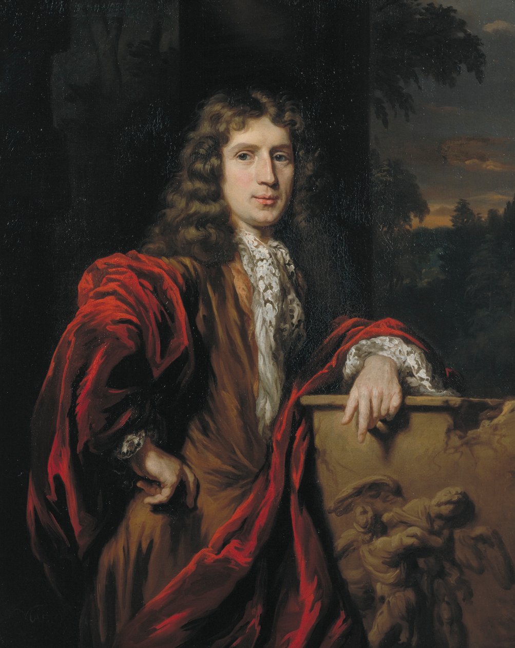 「チャールズ・キャンベル大佐」、c1654-1693 作： ニコラエス・メイス