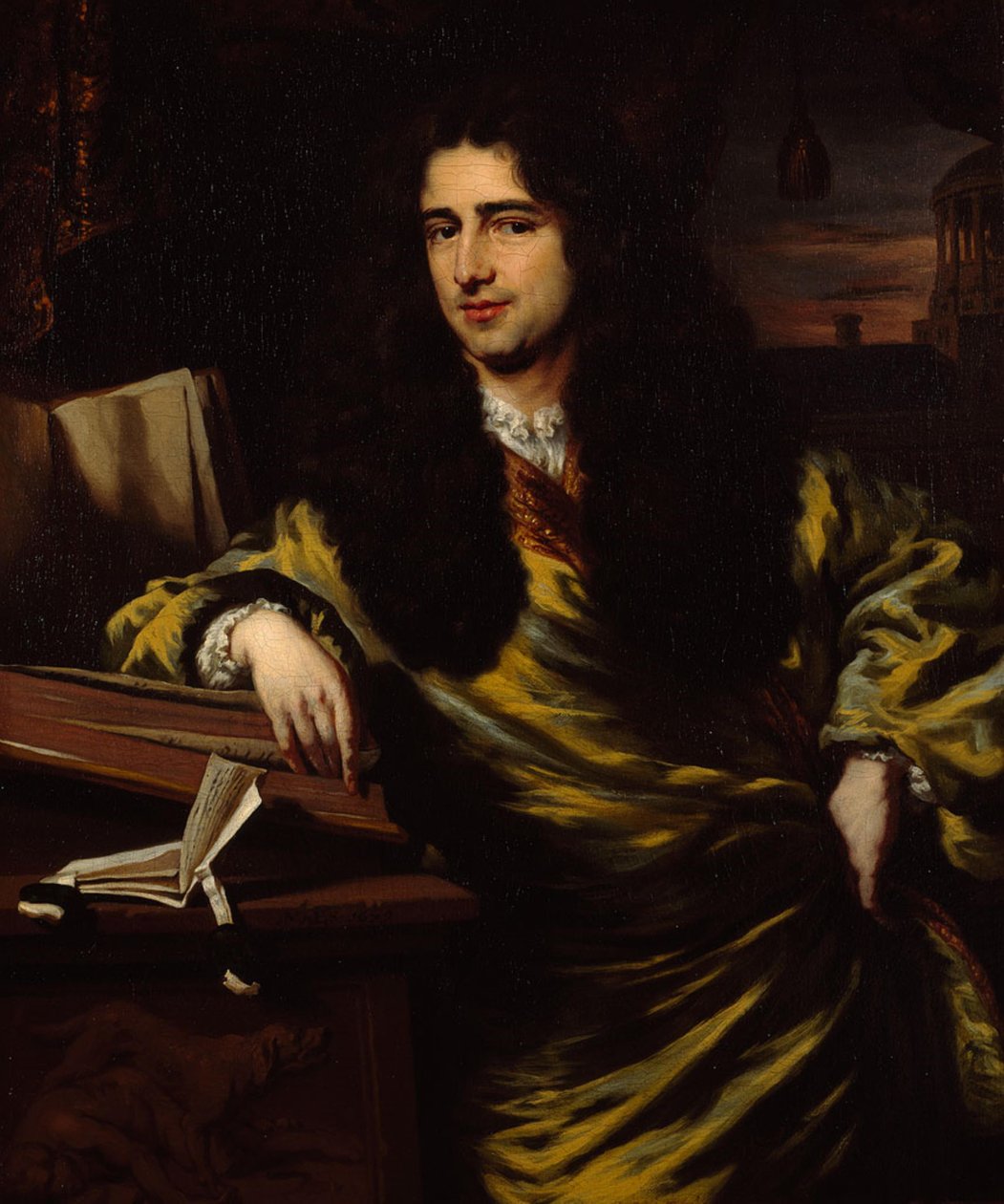 コルネリス・ムンテル（1652-1708） 作： ニコラエス・メイス